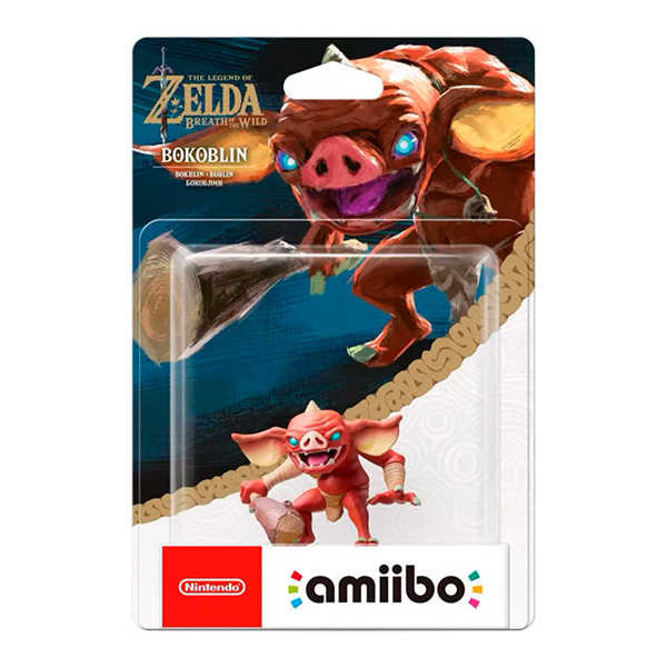 Фигурка Amiibo (Коллекция The Legend of Zelda: Breath of the Wild) - Бокоблин / Bokoblin Фигурка Amiibo (Коллекция The Legend of Zelda: Breath of the Wild) - Бокоблин / Bokoblin