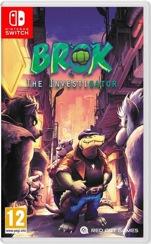 BROK The Investigator [Nintendo Switch, русские субтитры]
