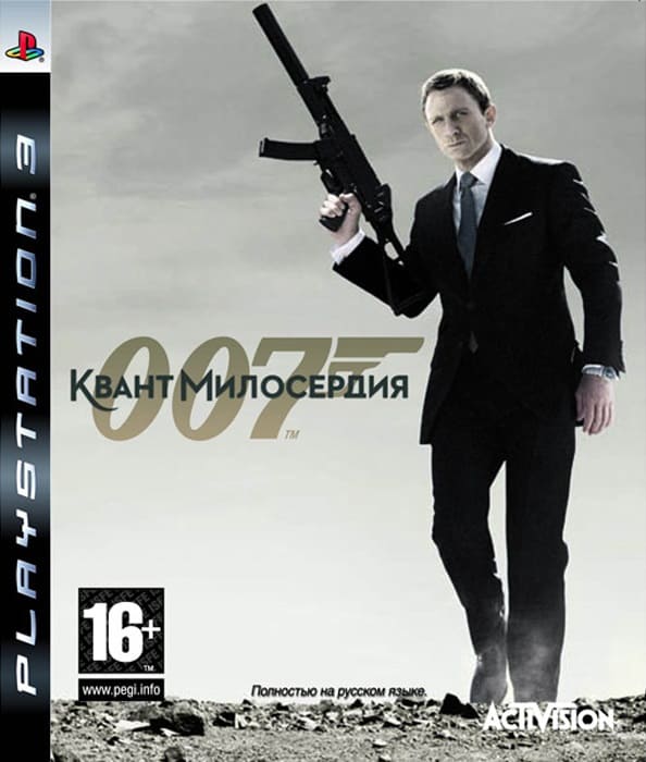 James Bond 007: Квант Милосердия (PS3, РУС, БУ)