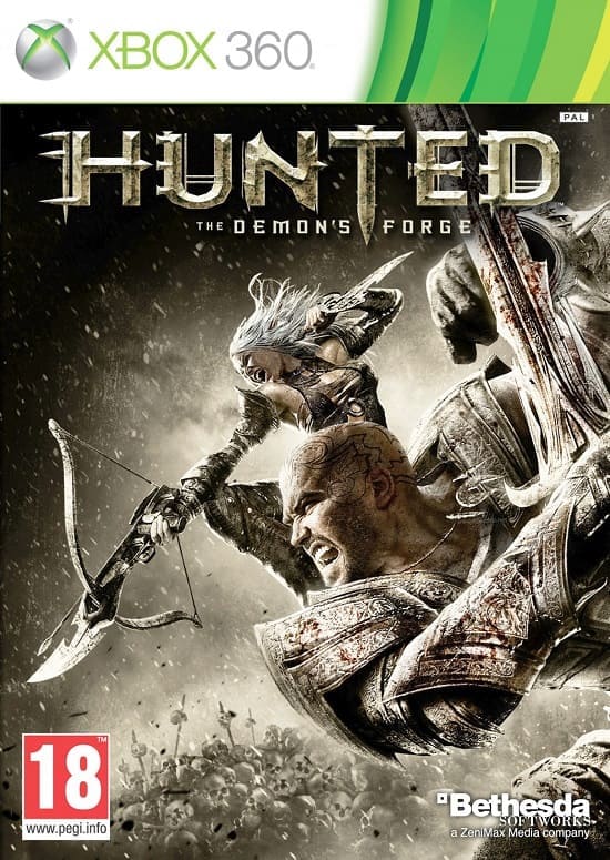 Hunted: The Demon's Forge (Xbox 360, АНГЛ, БУ)