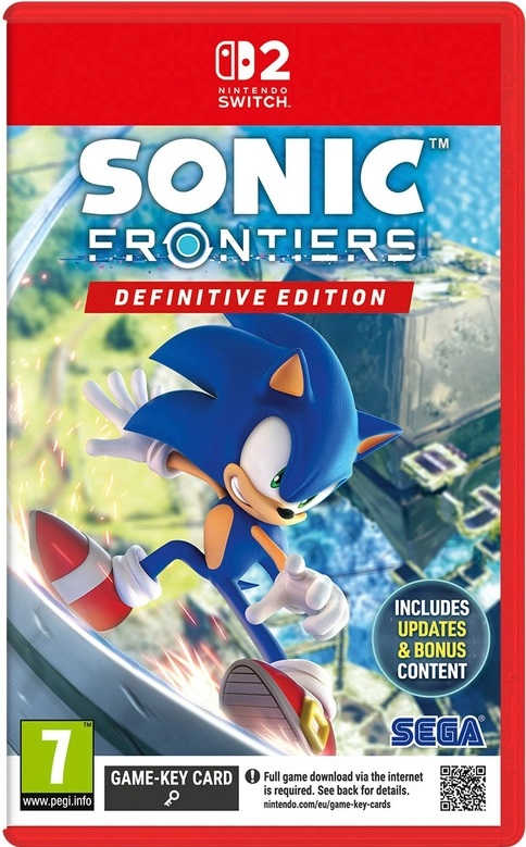 Sonic Frontiers: Definitive Edition (Nintendo Switch 2, русские субтитры, БУ)