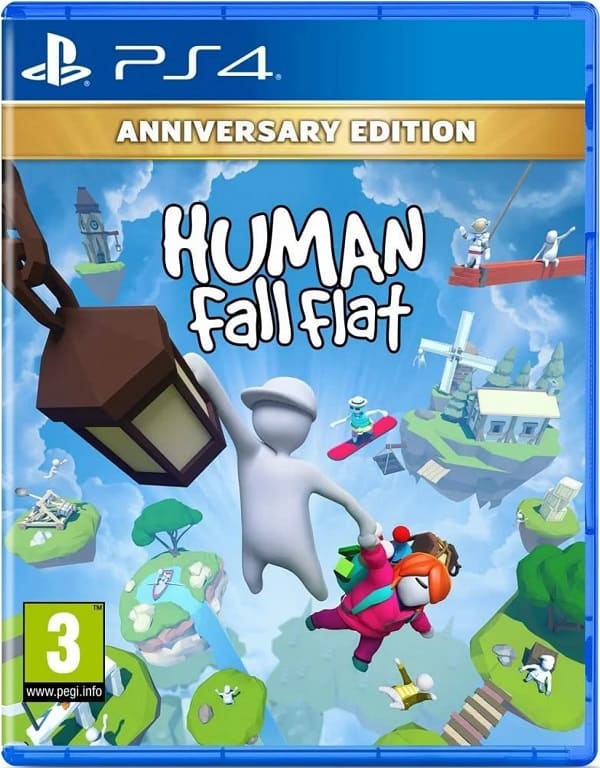 Human: Fall Flat - Anniversary Edition [PS4, русские субтитры, БУ]