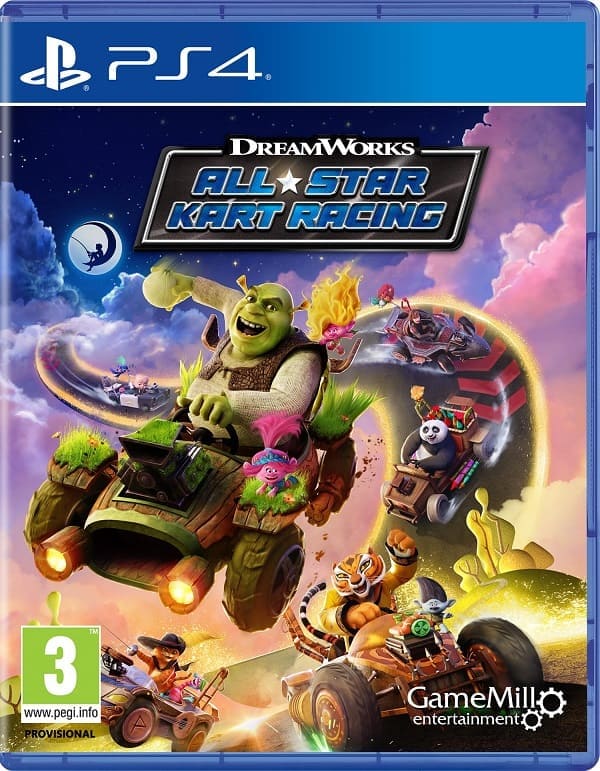 DreamWorks All Star Kart Racing (PS4, английская версия)