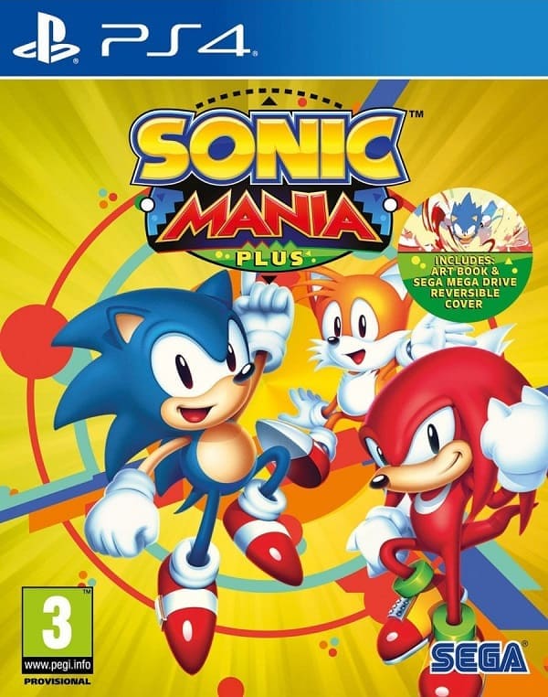 Sonic Mania Plus с артбуком (PS4, английская версия) Sonic Mania Plus с артбуком (PS4, английская версия)