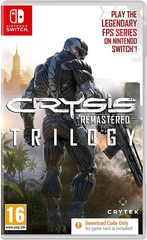 Crysis Remastered (код загрузки) (Nintendo Switch, русские субтитры)