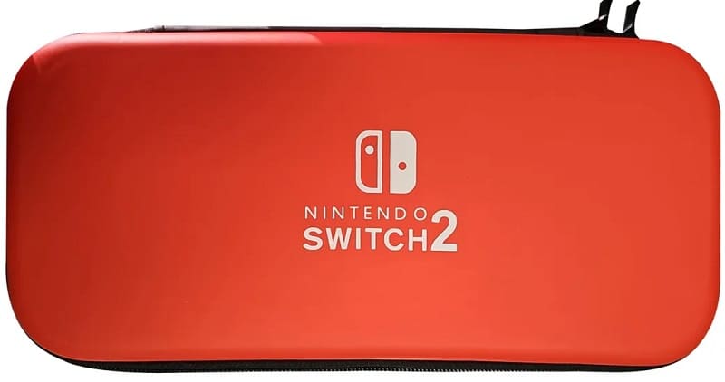 Защитный чехол для Nintendo Switch 2, красный