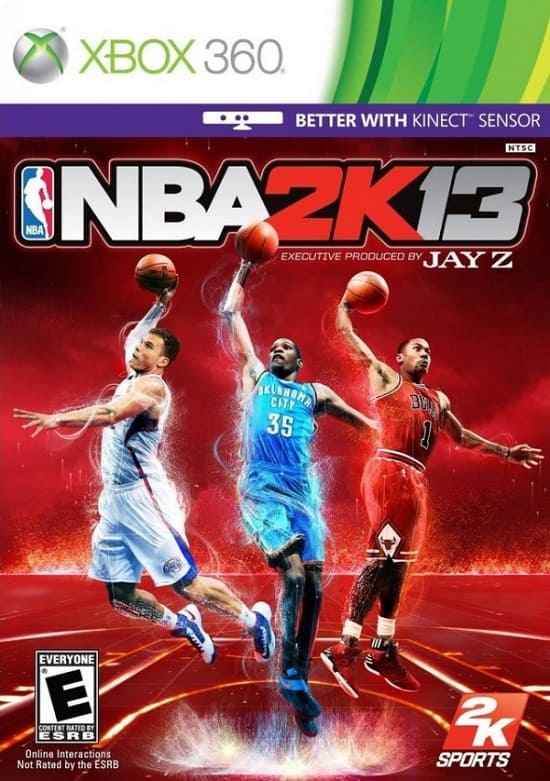 NBA 2K13 (Xbox 360, АНГЛ, БУ)