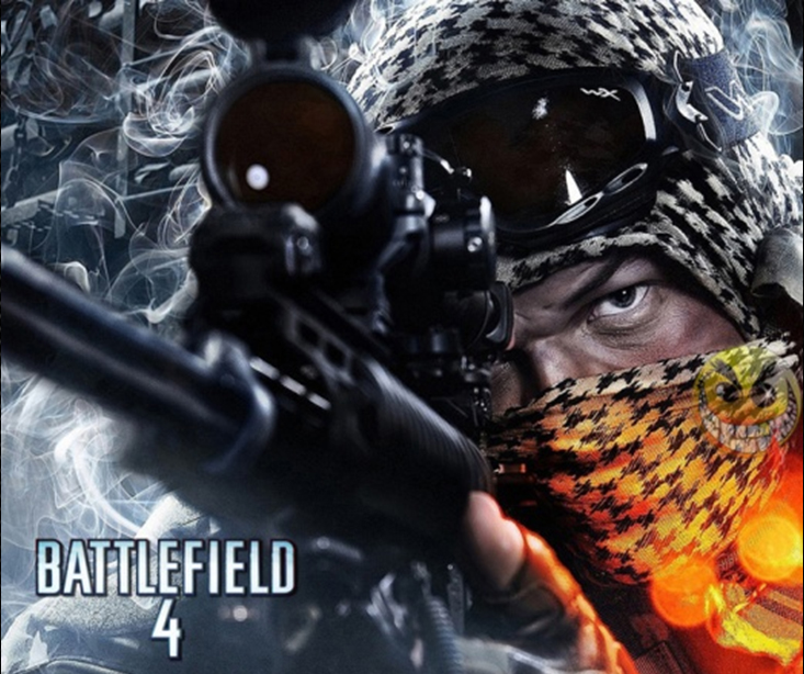 Коврик "Battelfield 4 "