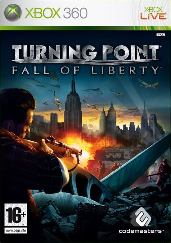 Turning Point: Fall of Liberty (Xbox 360, АНГЛ, БУ)