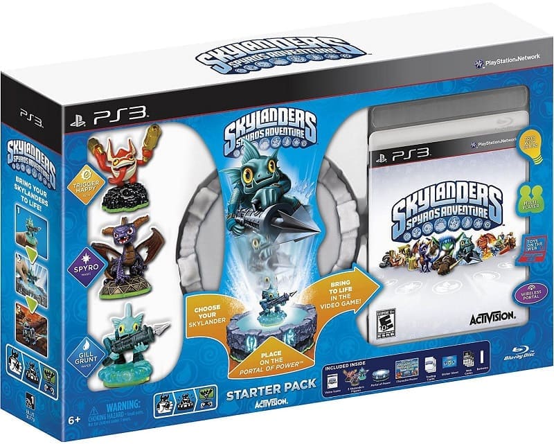 Комплект Skylanders: Spyro's Adventure (PS3, РУС, БУ)
