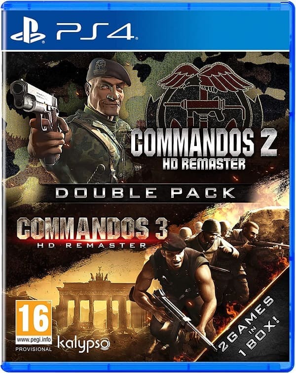 Commandos 2 + Comandos 3: HD Remaster Double Pack [PS4, русские субтитры, БУ]
