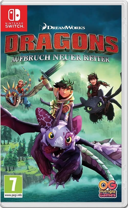 Dragons: Dawn of the New Riders [Nintendo Switch, английская версия, БУ]