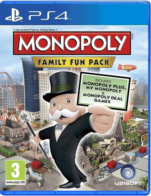 Monopoly: Family Fun Pack [PS4, русская версия]