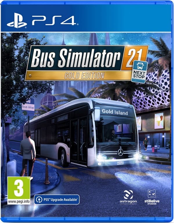 Bus Simulator 21 - Gold Edition [PS4, русские субтитры]