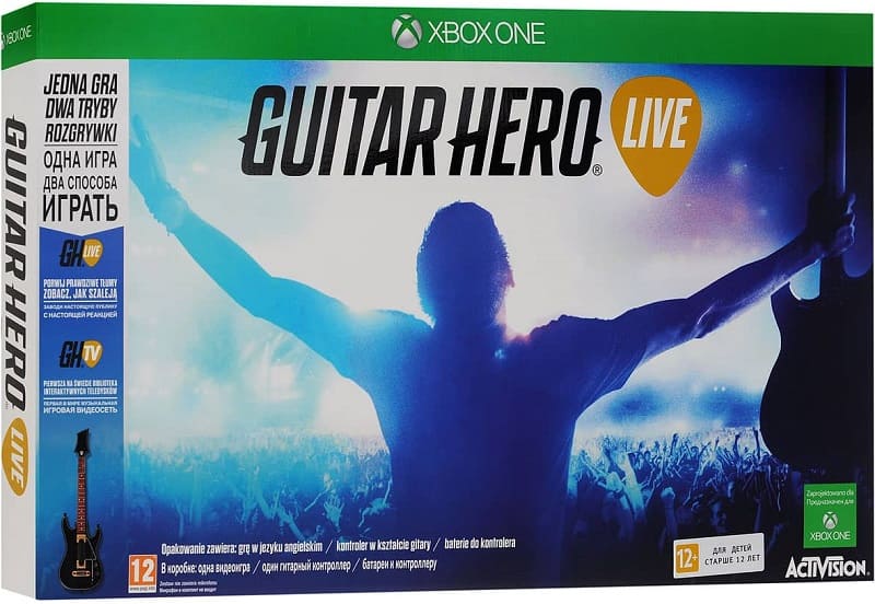 Guitar Hero Live (Контроллер Гитара + игра) (Xbox One, английская версия, БУ) Guitar Hero Live (Контроллер Гитара + игра) (Xbox One, английская версия, БУ)