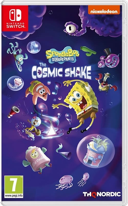SpongeBob SquarePants: The Cosmic Shake [Nintendo Switch, русские субтитры, БУ]