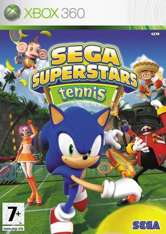 Sega Superstars Tennis (Xbox 360, АНГЛ, БУ)