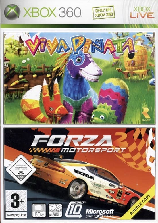 Forza Motorsport 2/Viva Pinata (Xbox 360, АНГЛ, БУ)