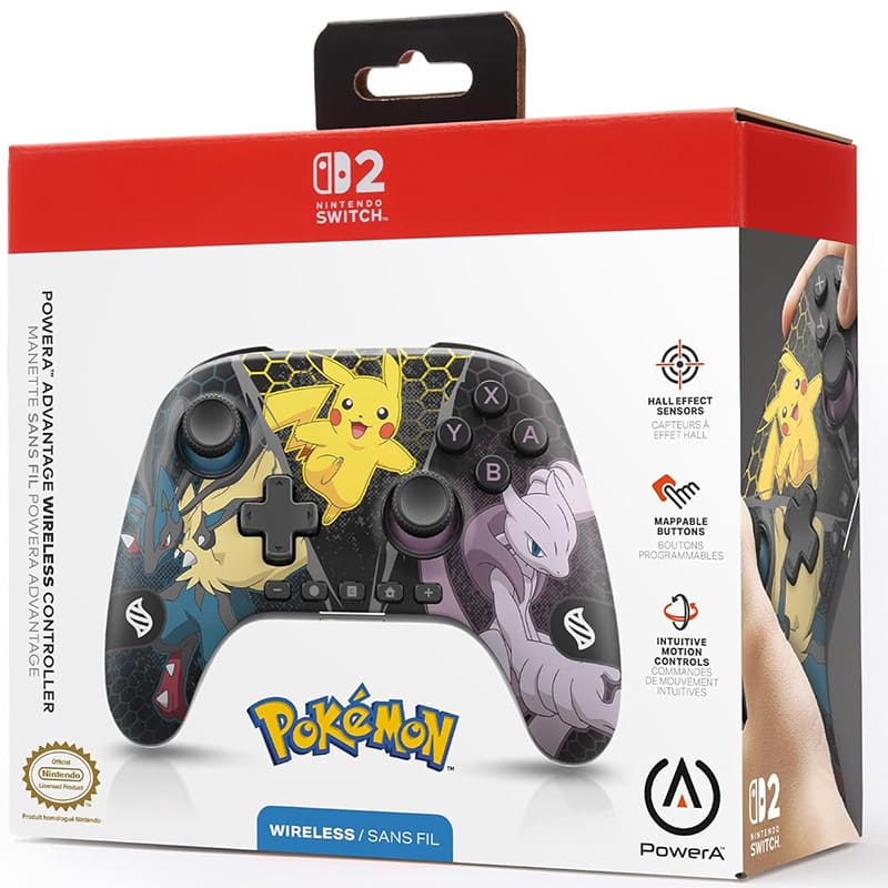 Геймпад (контроллер) беспроводной PowerA "Pokemon Mega Evolutions" для Nintendo Switch 2