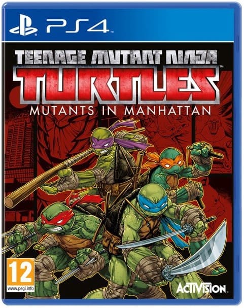 Teenage Mutant Ninja Turtles: Mutants in Manhattan (PS4, английская версия)