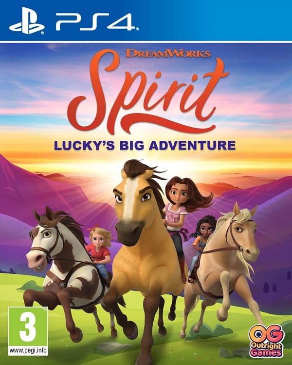 DreamWorks Spirit Lucky's Big Adventure [PS4, английская версия]