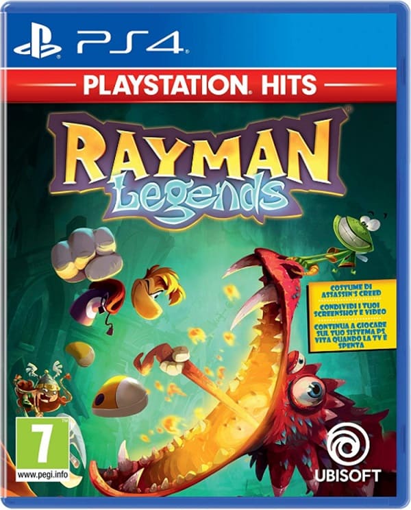 Rayman Legends - PlayStation Hits [PS4, английская версия, БУ]