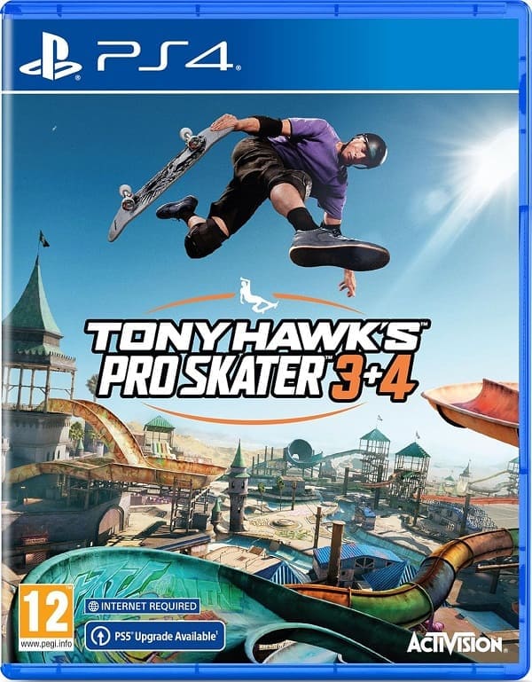 Tony Hawk's Pro Skater 3+4 (PS4, английская версия)