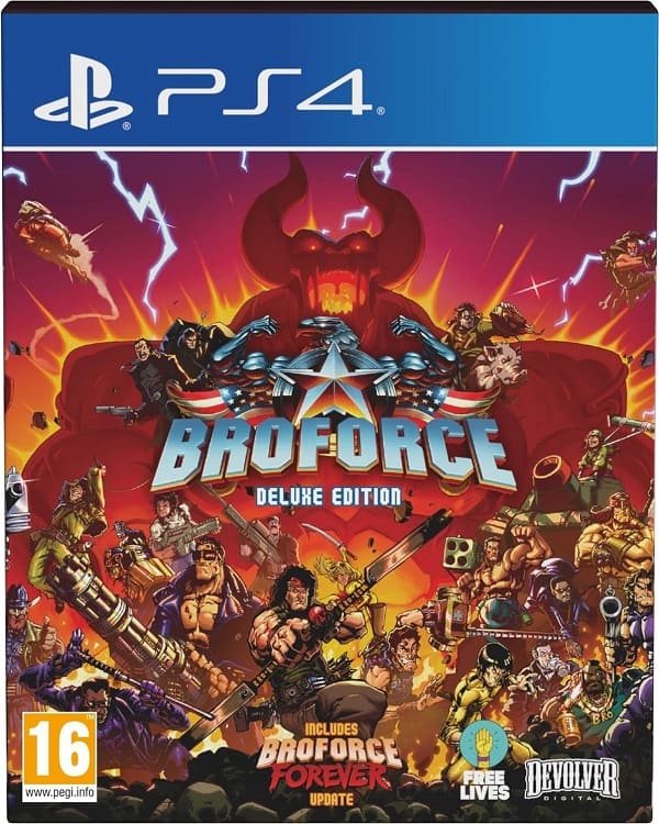 Broforce - Deluxe Edition [PS4, английская версия]