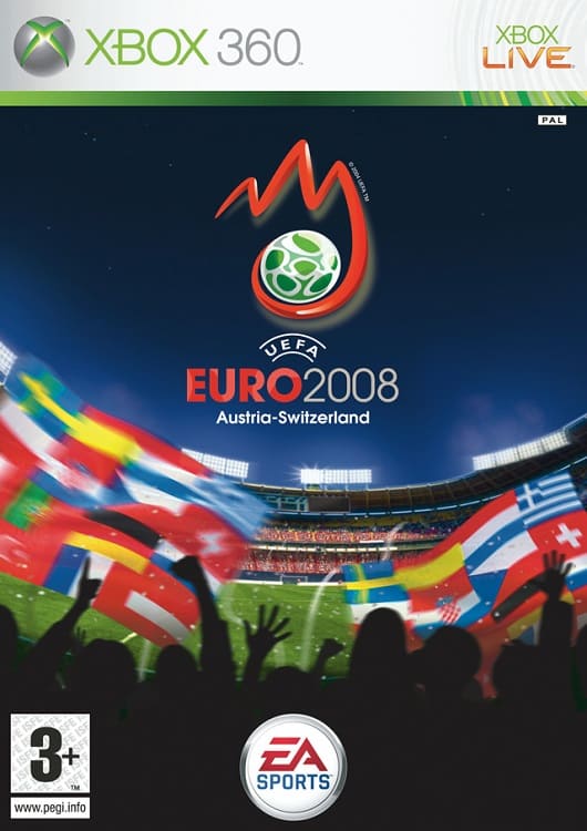 UEFA Euro 2008 (Xbox 360, АНГЛ, БУ)