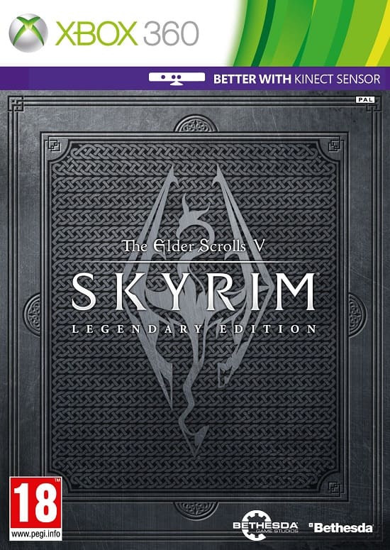 The Elder Scrolls \/: Skyrim - Legendary Edition (Xbox 360, АНГЛ)