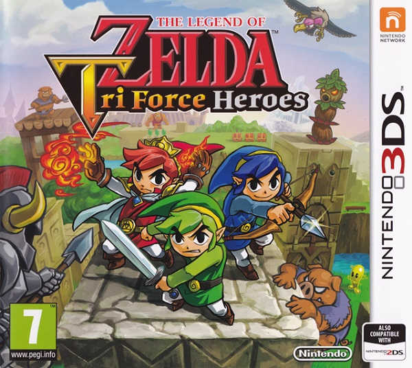 The Legend of Zelda: Tri Force Heroes (3DS, английская версия)