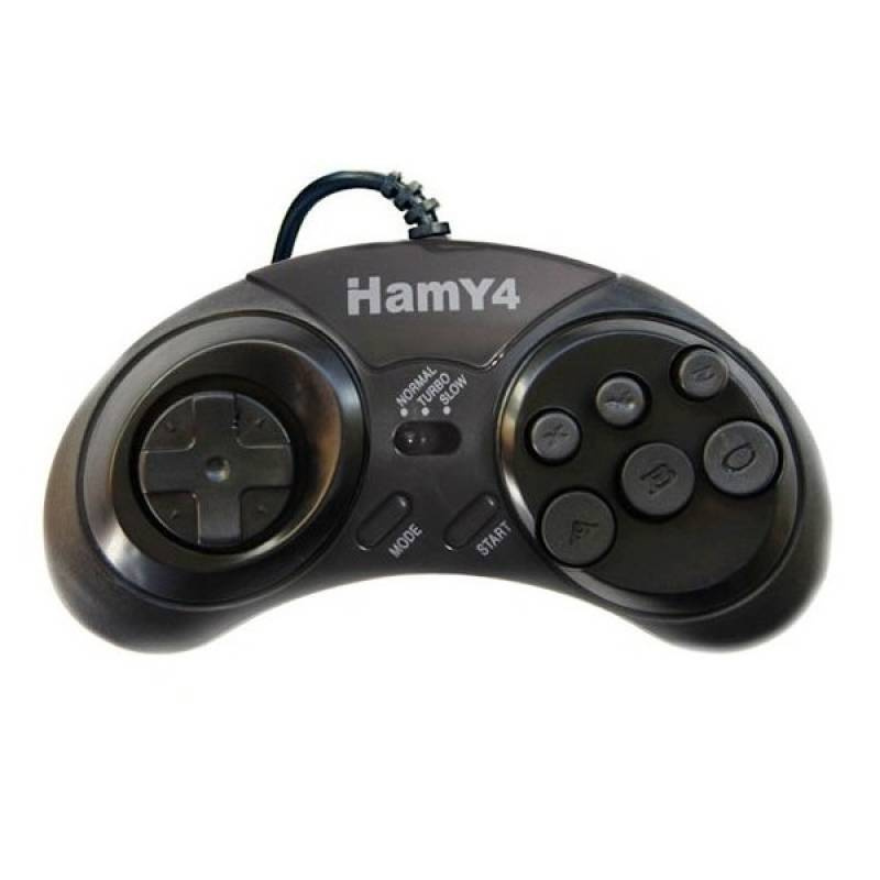 16 bit Джойстик Hamy 4 (черный) 16 bit Джойстик Hamy 4 (черный)