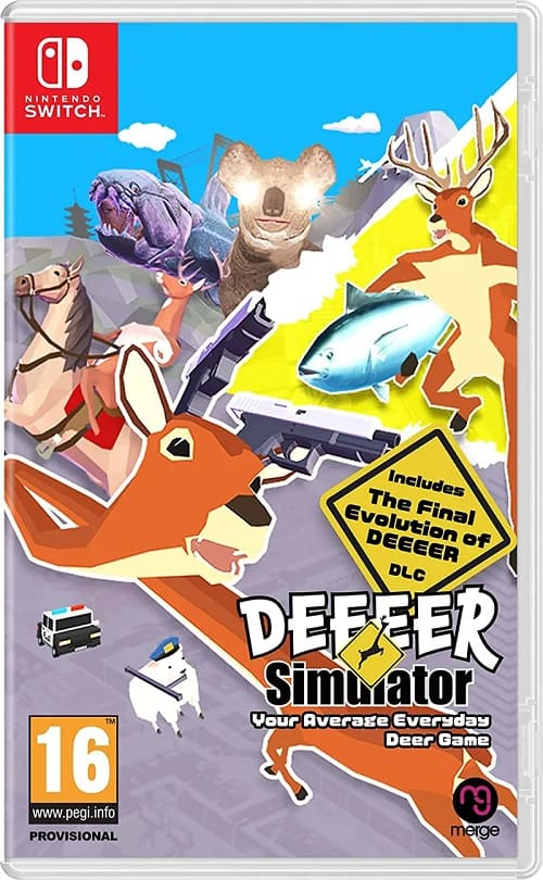 DEEEER Simulator: Your Average Everyday Deer Game [Nintendo Switch, русские субтитры]