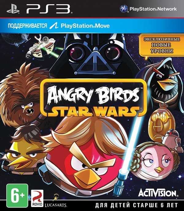 Angry Birds Star Wars (PS3, РУС, БУ) Angry Birds Star Wars (PS3, РУС, БУ)