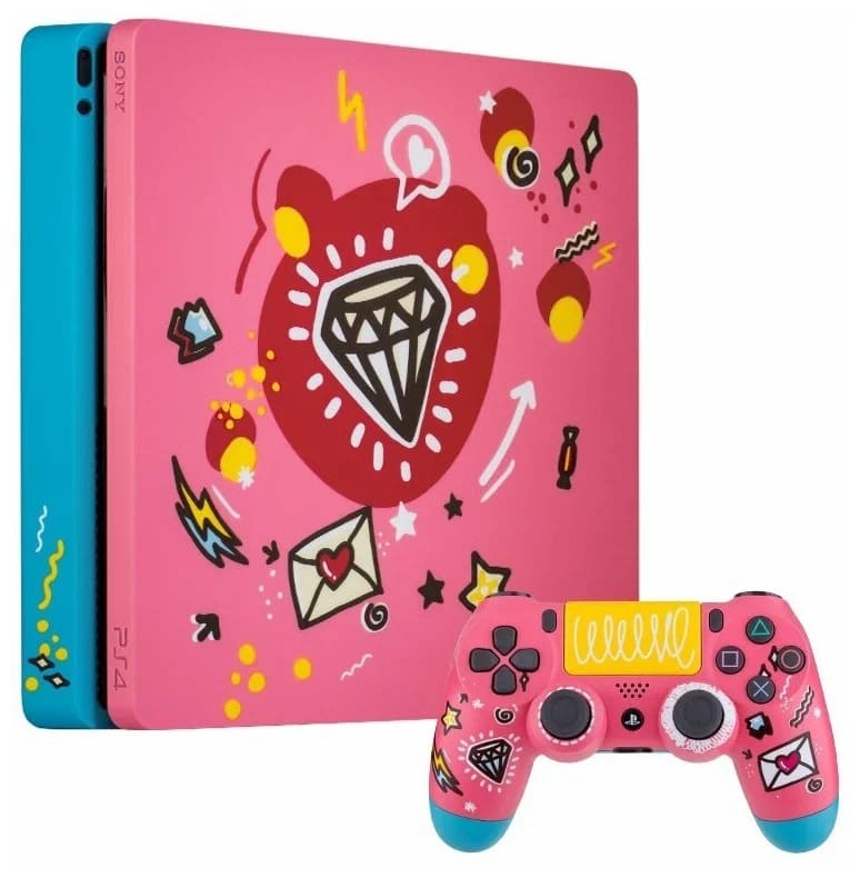 Sony Playstation 4 Slim 1000Гб RAINBO Edition [БУ]