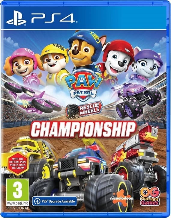 PAW Patrol Rescue Wheels: Championship (PS4, английская версия) PAW Patrol Rescue Wheels: Championship (PS4, английская версия)