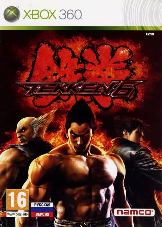 Tekken 6 (Xbox 360, РУС, БУ) (Без обложки)
