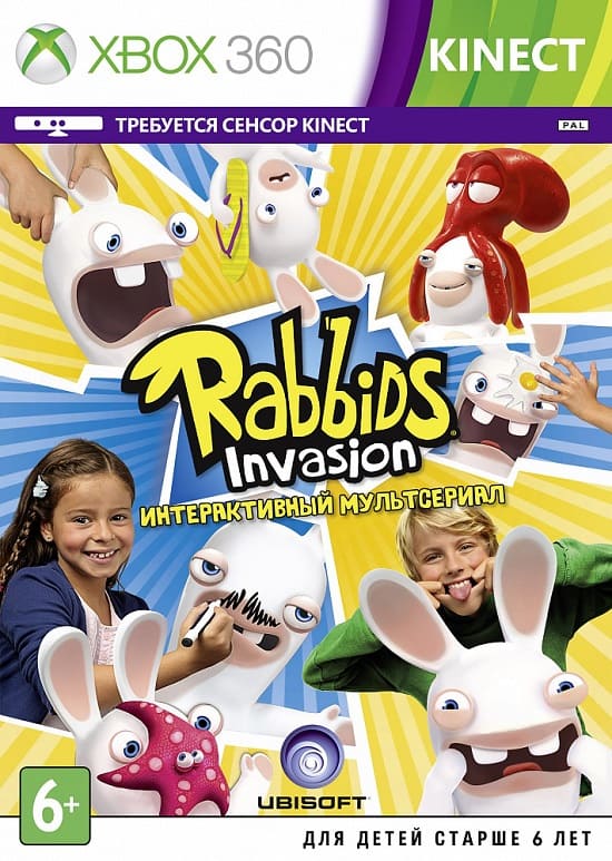 Rabbids Invasion (Xbox 360, РУС) Rabbids Invasion (Xbox 360, РУС)