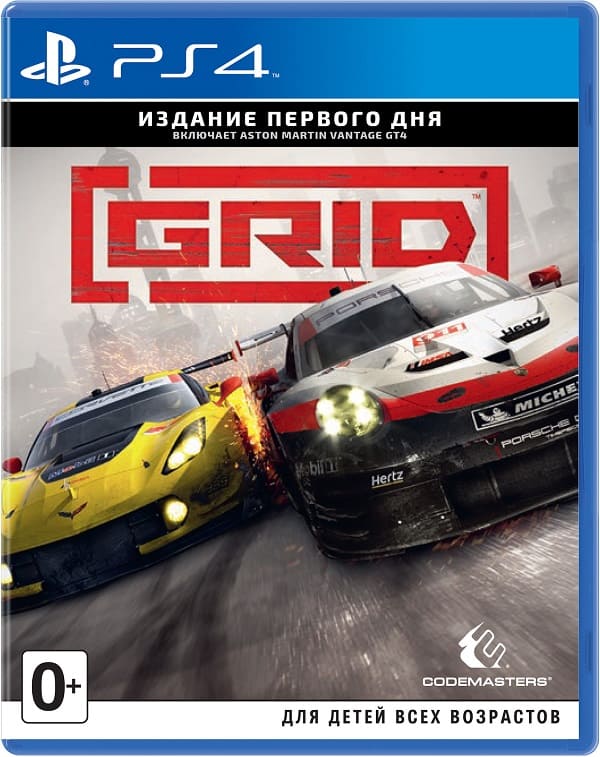 GRID - Day One Edition (PS4, английская версия)