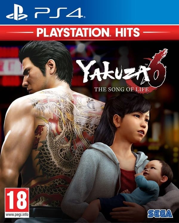 Yakuza 6: The Song of Life - PlayStation Hits (PS4, английская версия, БУ)