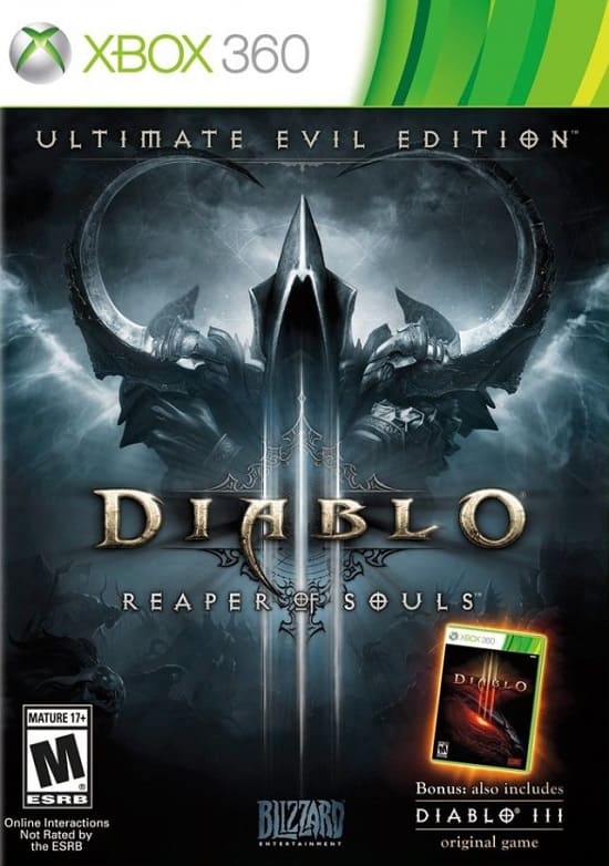 Diablo 3: Reaper of Souls (Xbox 360, АНГЛ, БУ)