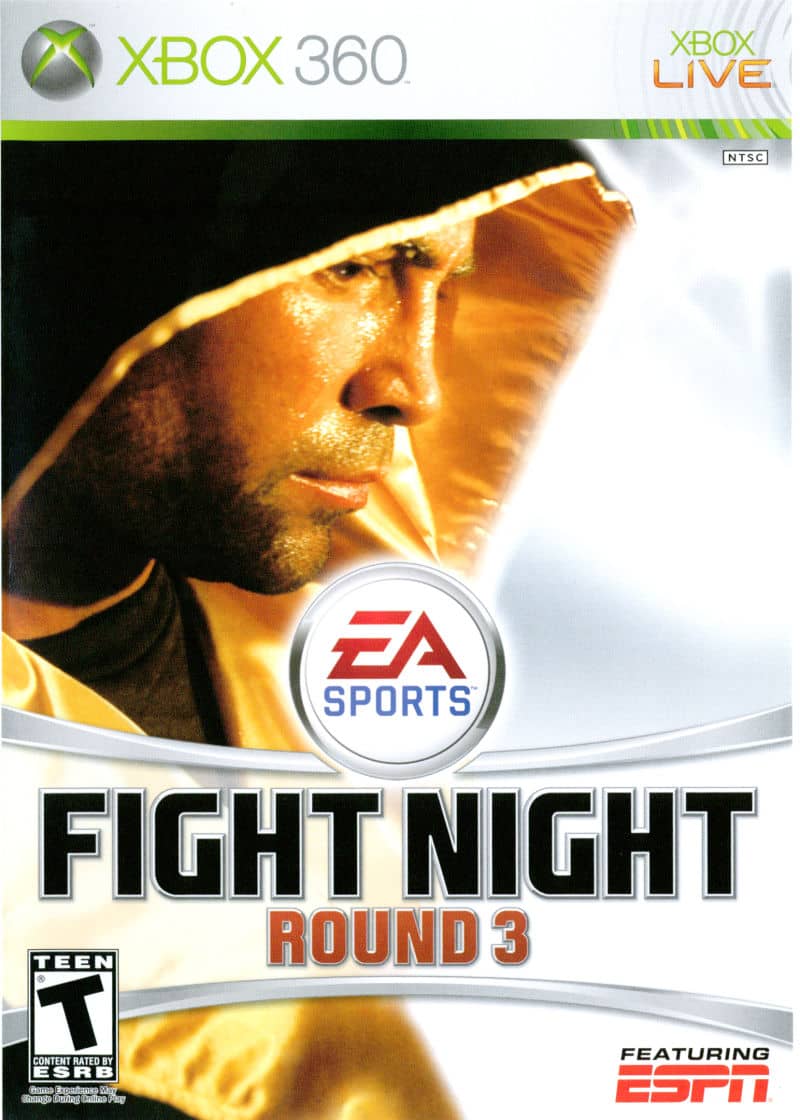 Fight Night Round 3 (Xbox 360, АНГЛ, БУ)