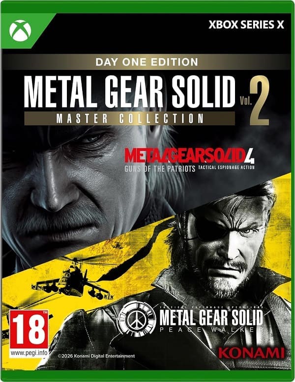 Metal Gear Solid Master Collection Vol. 2 - Day One Edition (Xbox Series X, английская версия)
