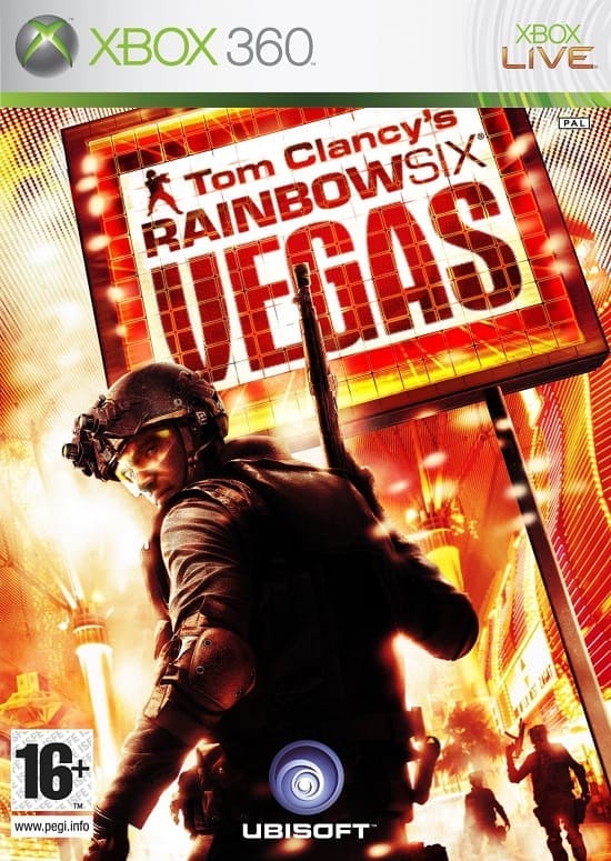 Tom Clancy's Rainbow Six: Vegas (Xbox 360, АНГЛ, БУ)