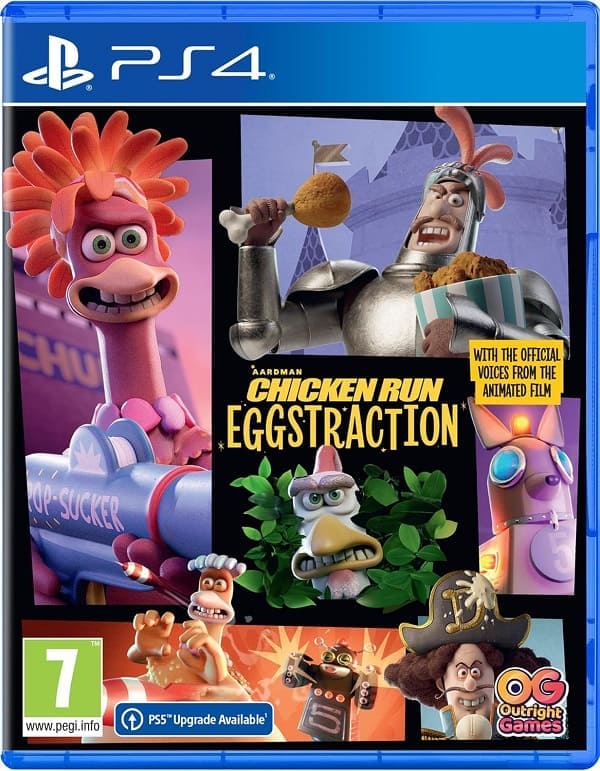 Chicken Run: Eggstraction (PS4, английская версия)