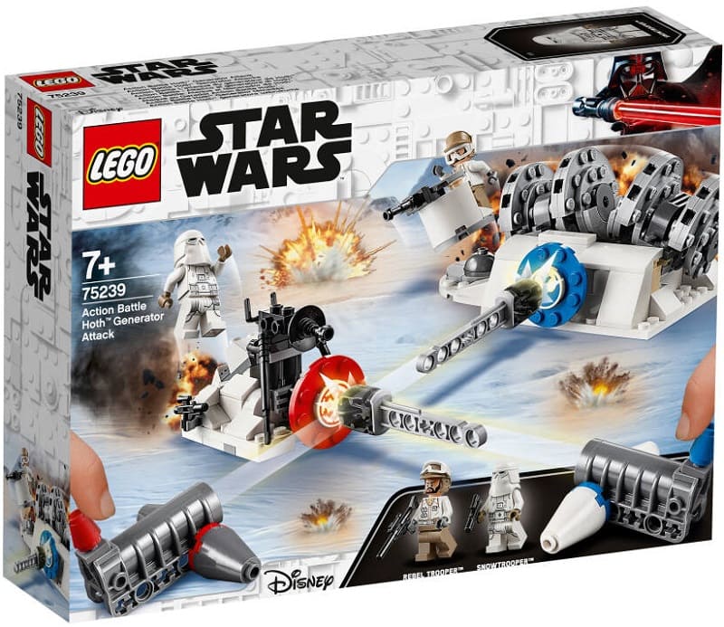 LEGO Star Wars 75239 Конструктор ЛЕГО Звездные Войны Разрушение генераторов на Хоте