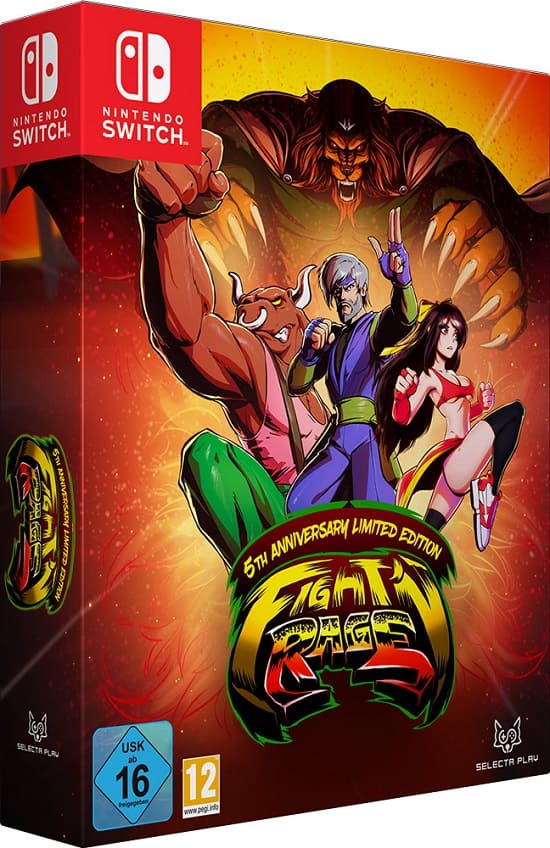 Fight'n Rage: 5th Anniversary Limited Edition [Nintendo Switch, английская версия]