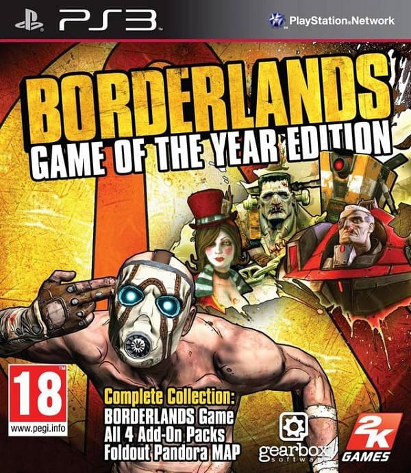 Borderlands Game Of The Year Edition (PS3, АНГЛ, БУ) Borderlands Game Of The Year Edition (PS3, АНГЛ, БУ)