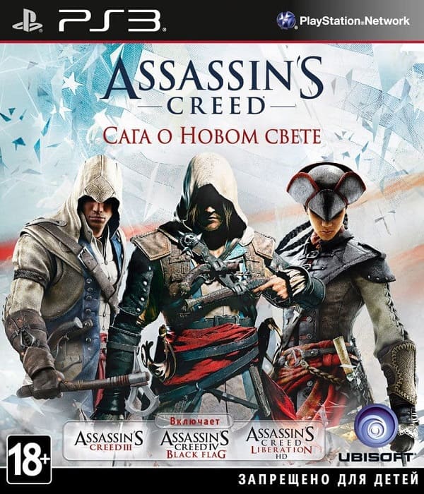 Assassin's Creed: Сага о Новом Свете (Birth of a New World) (PS3, РУС, БУ) (Без обложки) Assassin's Creed: Сага о Новом Свете (Birth of a New World) (PS3, РУС, БУ) (Без обложки)