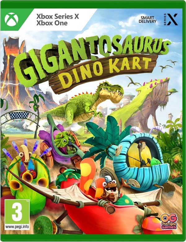 Gigantosaurus: Dino Kart [Xbox One/Series X, английская версия, БУ]